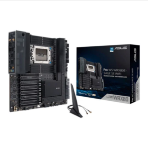 ASUS THREADRIPPER PRO WS WRX80E-SAGE SE WIFI, Socket AM5, PCIe 4.0, 3x M.2, AX WiFi, Dual 10GbE, USB 3.2, E-ATX